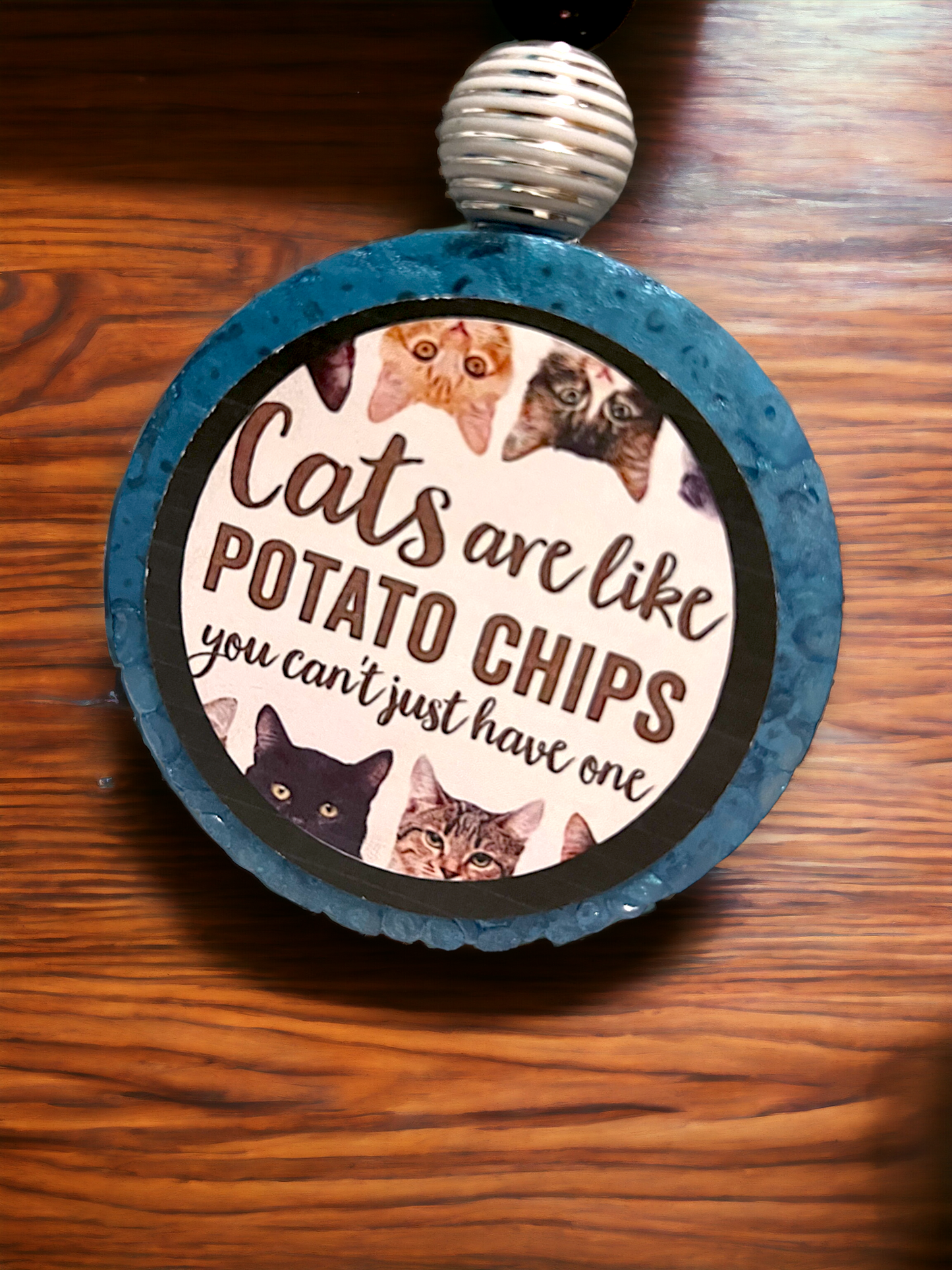 Cats Are Like Potato Chips Freshie